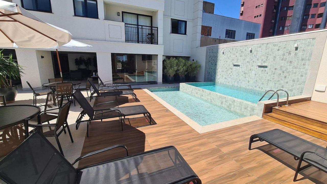 Lindo E Moderno Apartamento Studio No Centro Διαμέρισμα Φοζ ντο Ιγκουασού Εξωτερικό φωτογραφία